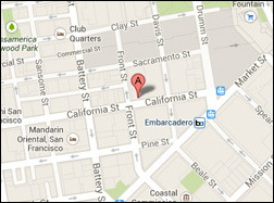 { Map of San Francisco Office }
